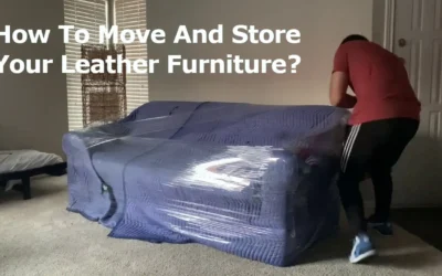 How To Move And Store Leather Furniture